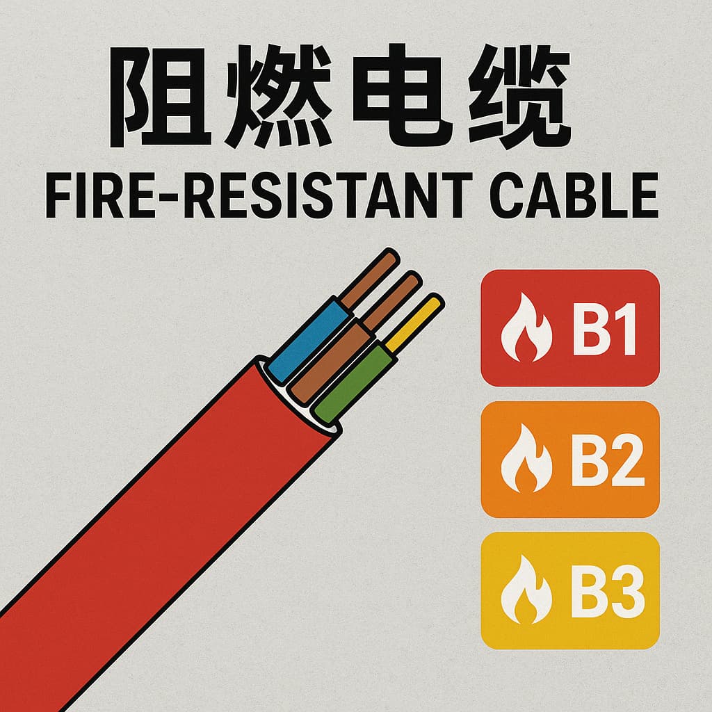 什么是阻燃电缆？？？？B1、B2、B3级的区别你相识吗？？？？