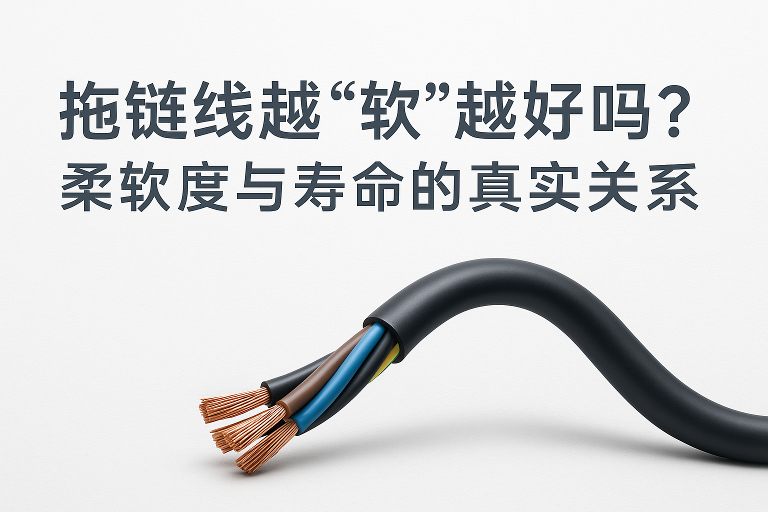 拖链线越“软”越好吗？？？？？？柔软度与寿命的真实关系